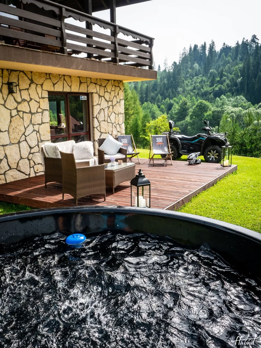 Domek w górach do wynajęcia dla 2 osób z jacuzzi
