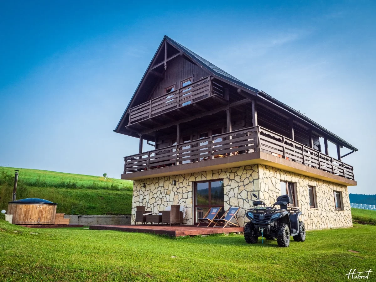 Domek w górach do wynajęcia dla 2 osób z jacuzzi