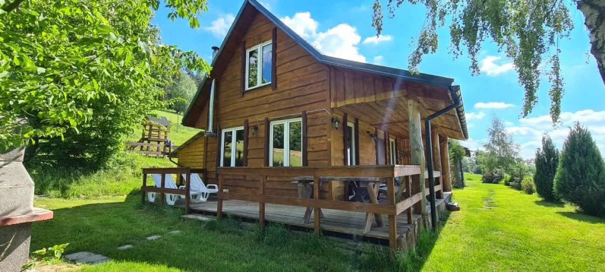 Bieszczady domek na odludziu w dziczy