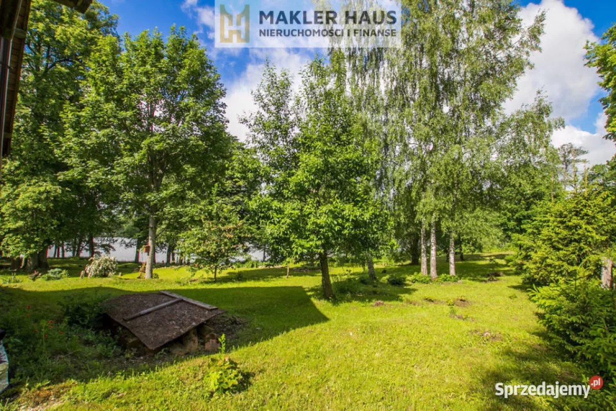 Sprzedam Domy z linią jeziora, działka 1,78 ha Mazury warmińsko-mazurskie