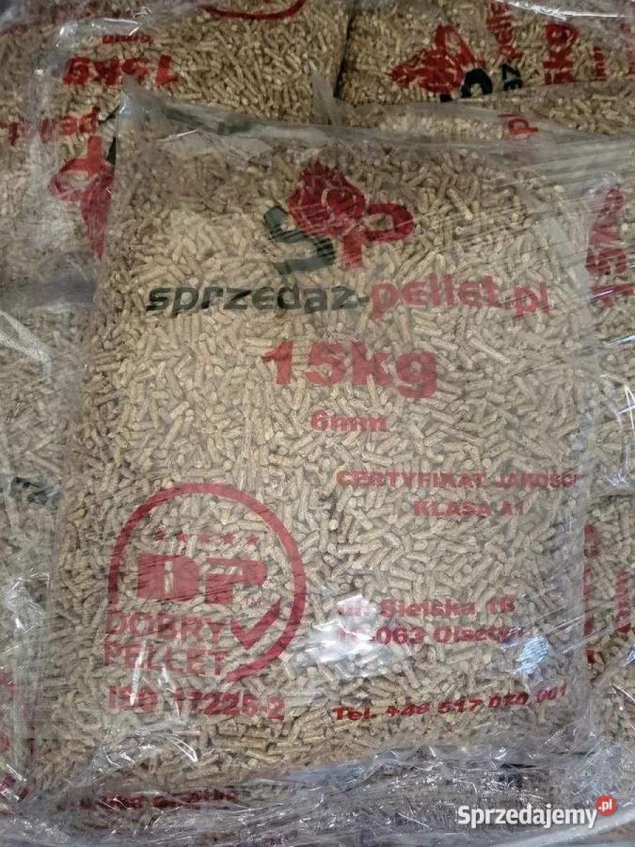 sprzedam pellet tanio Producent Pelletu Olsztyn Certyfikat A1