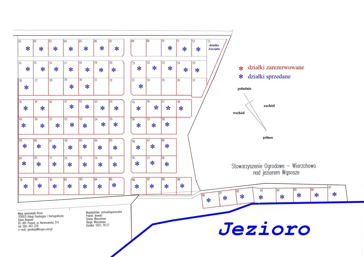 Działki rekreacyjne nad jeziorem z dostępem do plaży