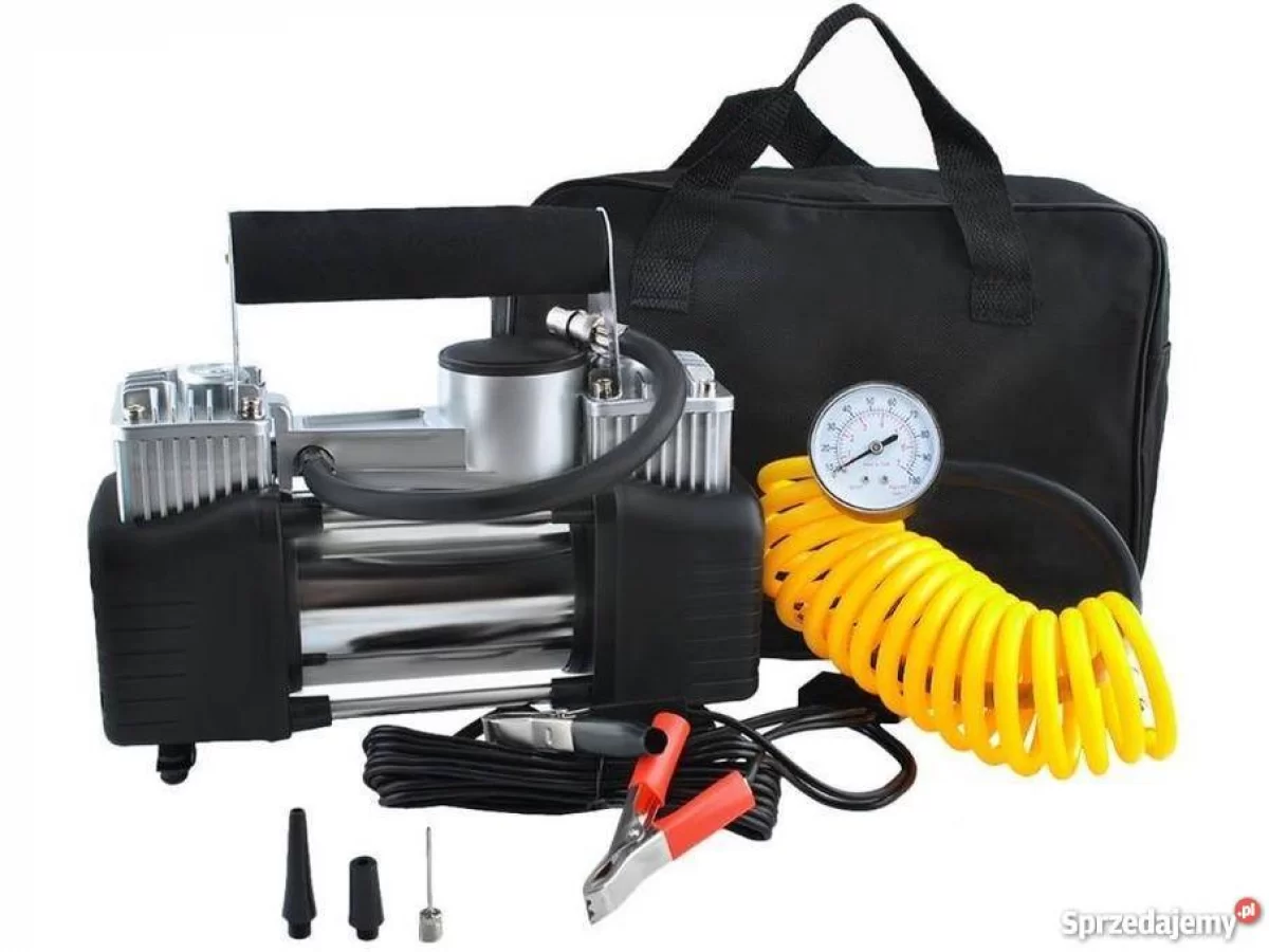 Kompresor dwutłokowy sprężarka 12V