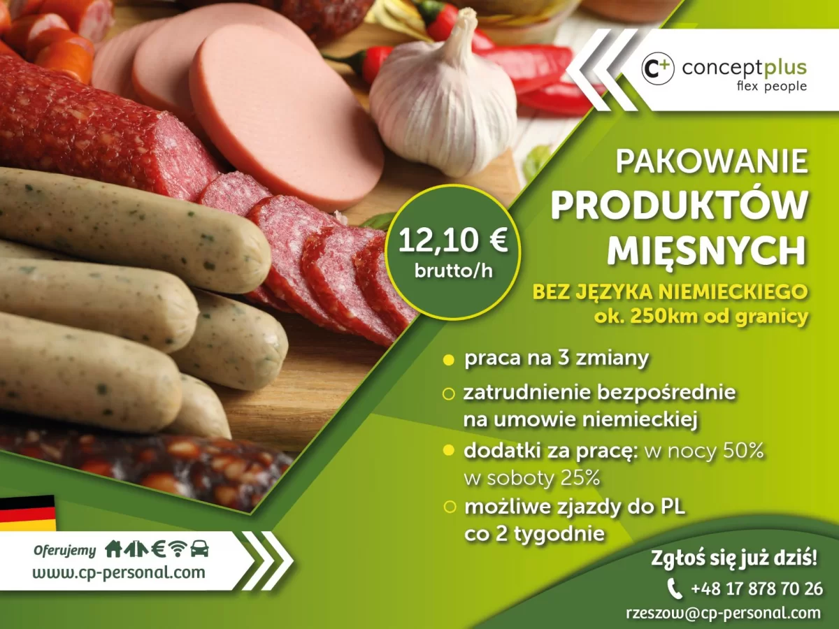 PRACOWNIK PRODUKCJI (K/M) - BEZ JĘZYKA NIEMIECKIEGO - MILE WIDZIANE RÓWNIEŻ PARY, GRUPY - NIEMCY