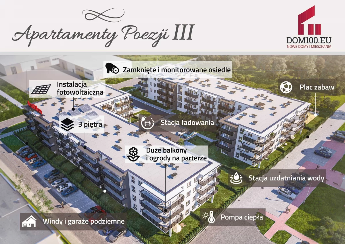 Nowa Kawalerka z Balkonem - zamknięte osiedle