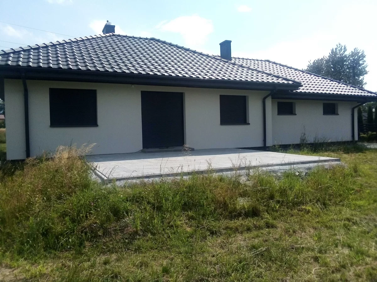 Dom jednorodzinny parterowy do wykończenia