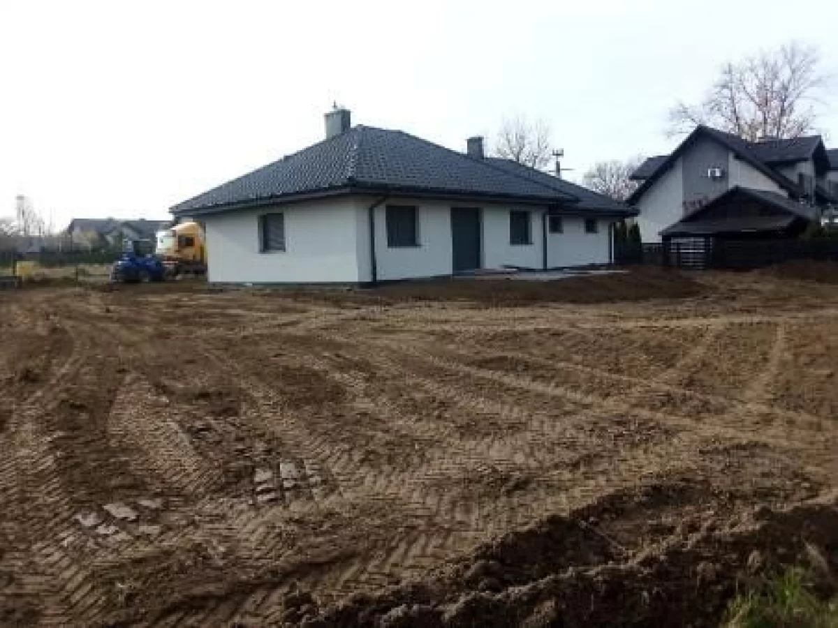 Dom jednorodzinny parterowy do wykończenia