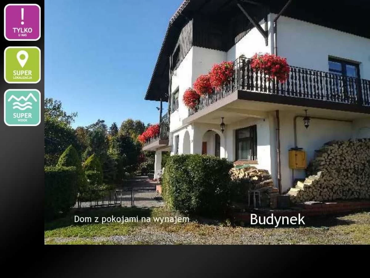 Duży dom z pokojami na wynajem - Zarzecze, pow. Żywiecki