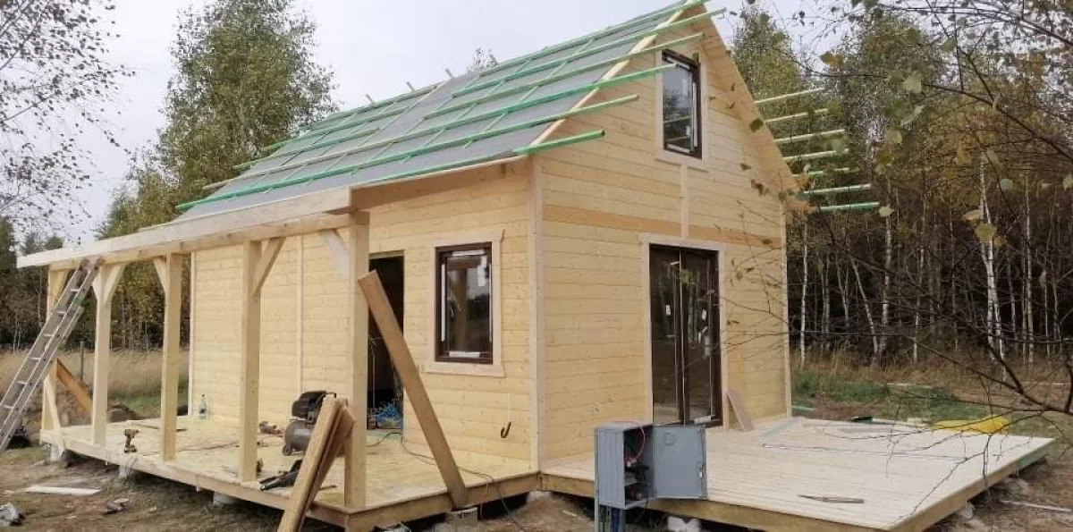 Sprzeda, Domki drewniane 35 M2 + poddasze Żywiec
