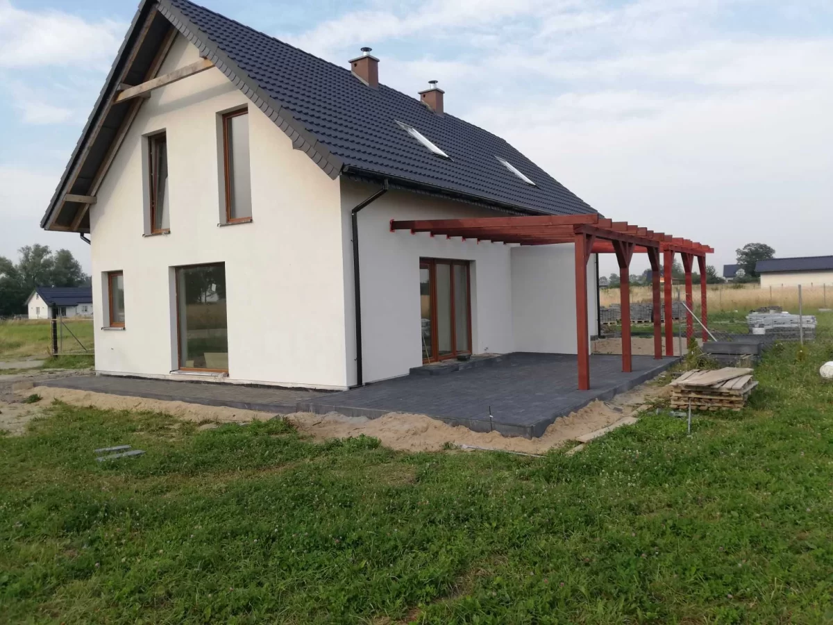 NOWY DOM na SPRZEDAŻ działka 750m2