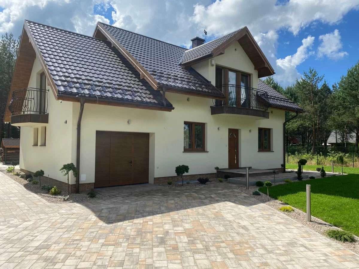 Dom w Suchej Rzeczce, 20 km od Augustowa, podlaskie