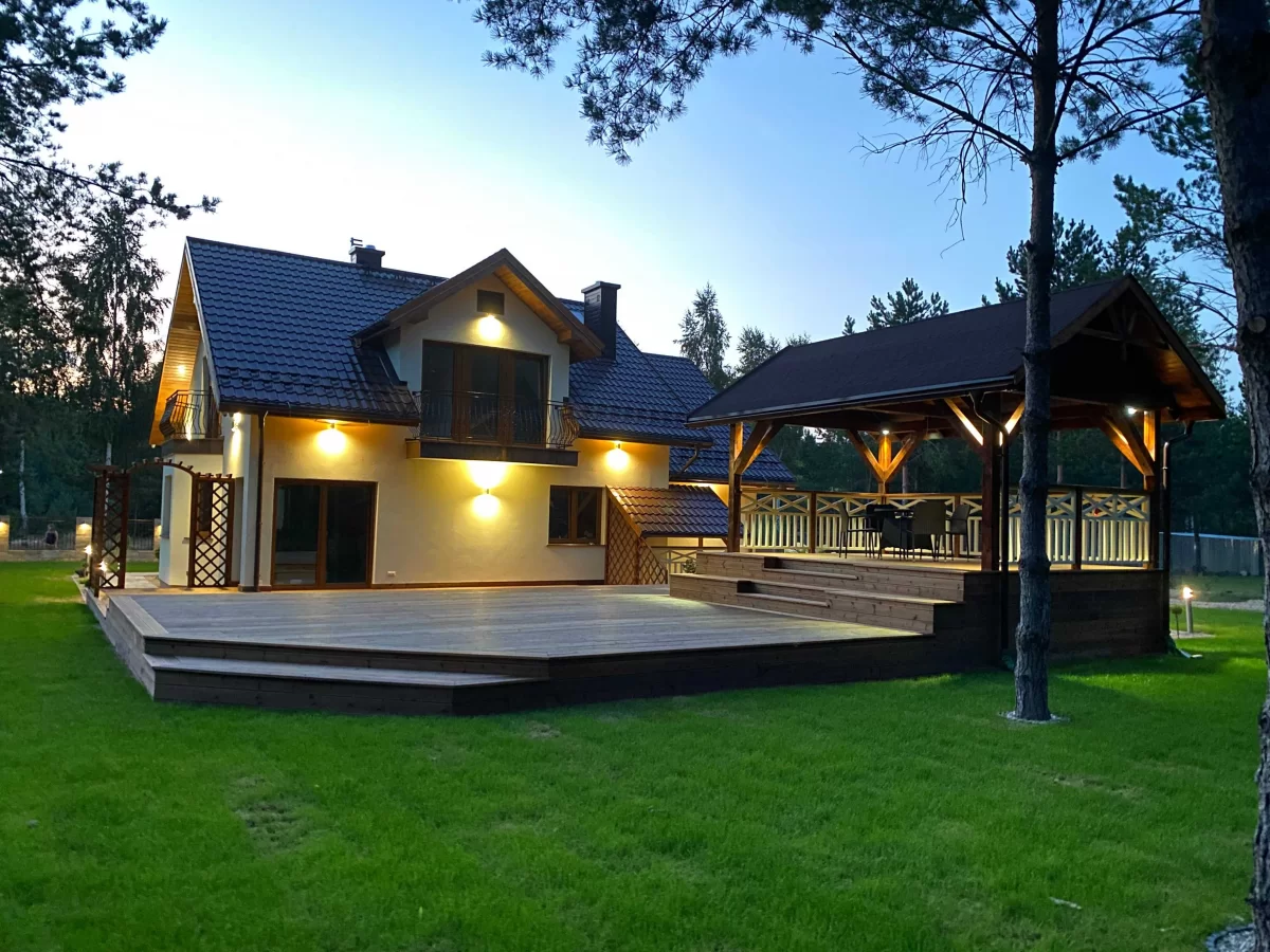 Dom w Suchej Rzeczce, 20 km od Augustowa, podlaskie