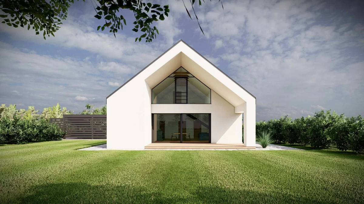DOM PRZY JEZIORZE – Pompa ciepła 137m2 Nysa