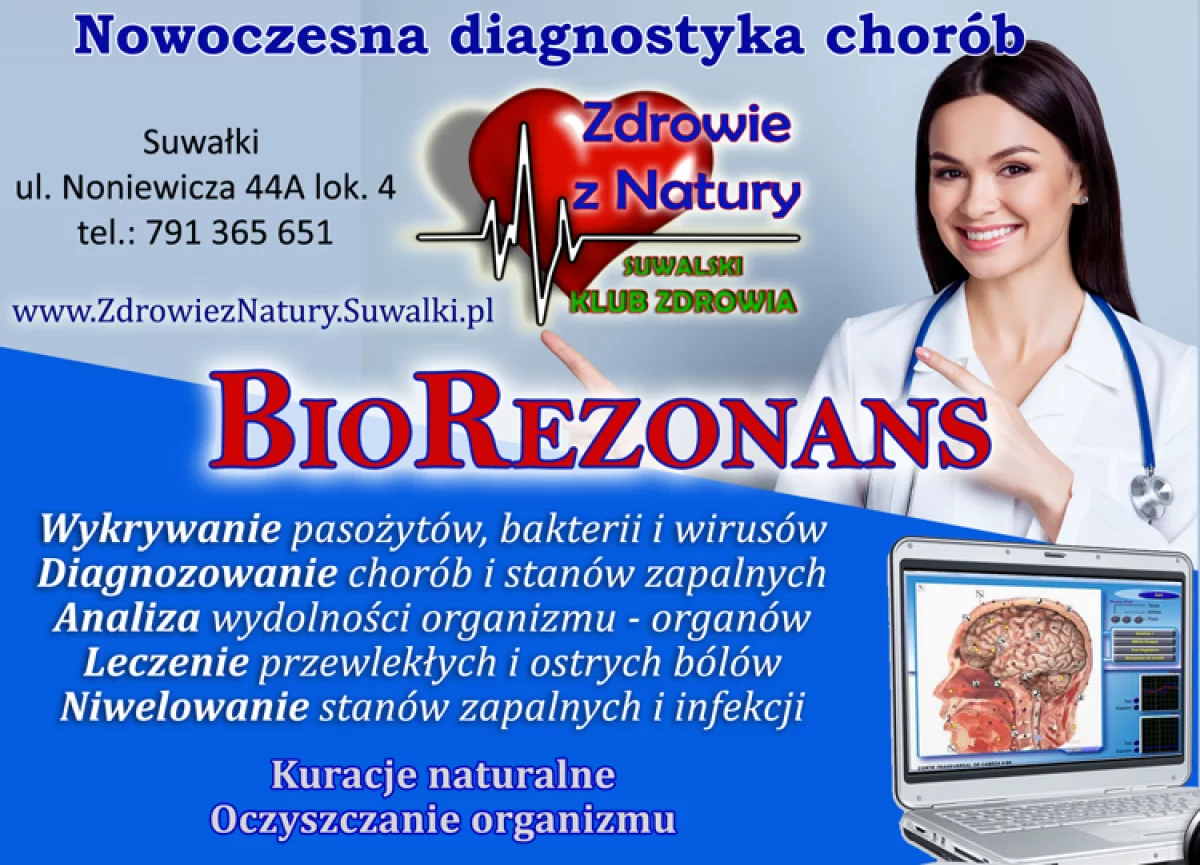 BIOREZONANS - diagnostyka i nowoczesne terapie