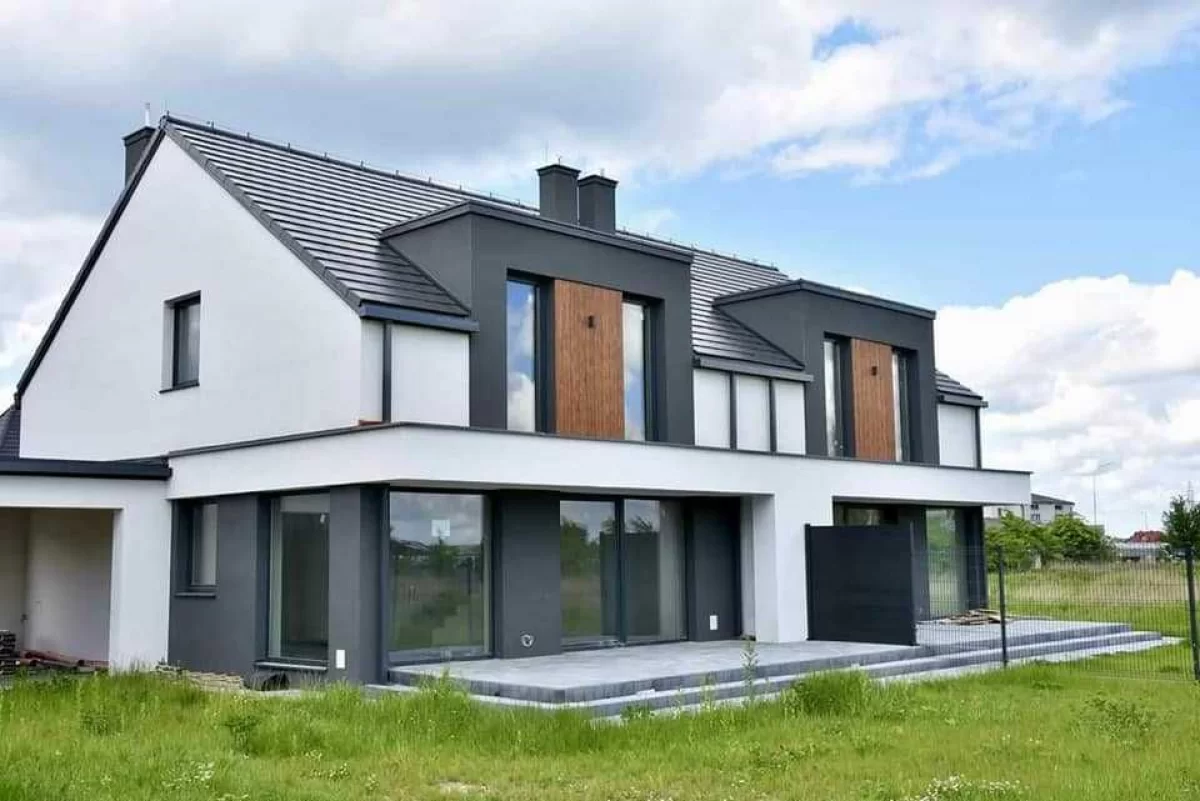 Dom o stylowym designie w Zamościu IV Etap budowy. Na sprzedaż dom nr7