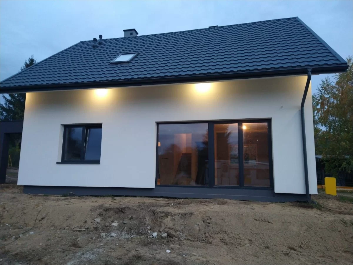 Nowoczesny dom działka 10a