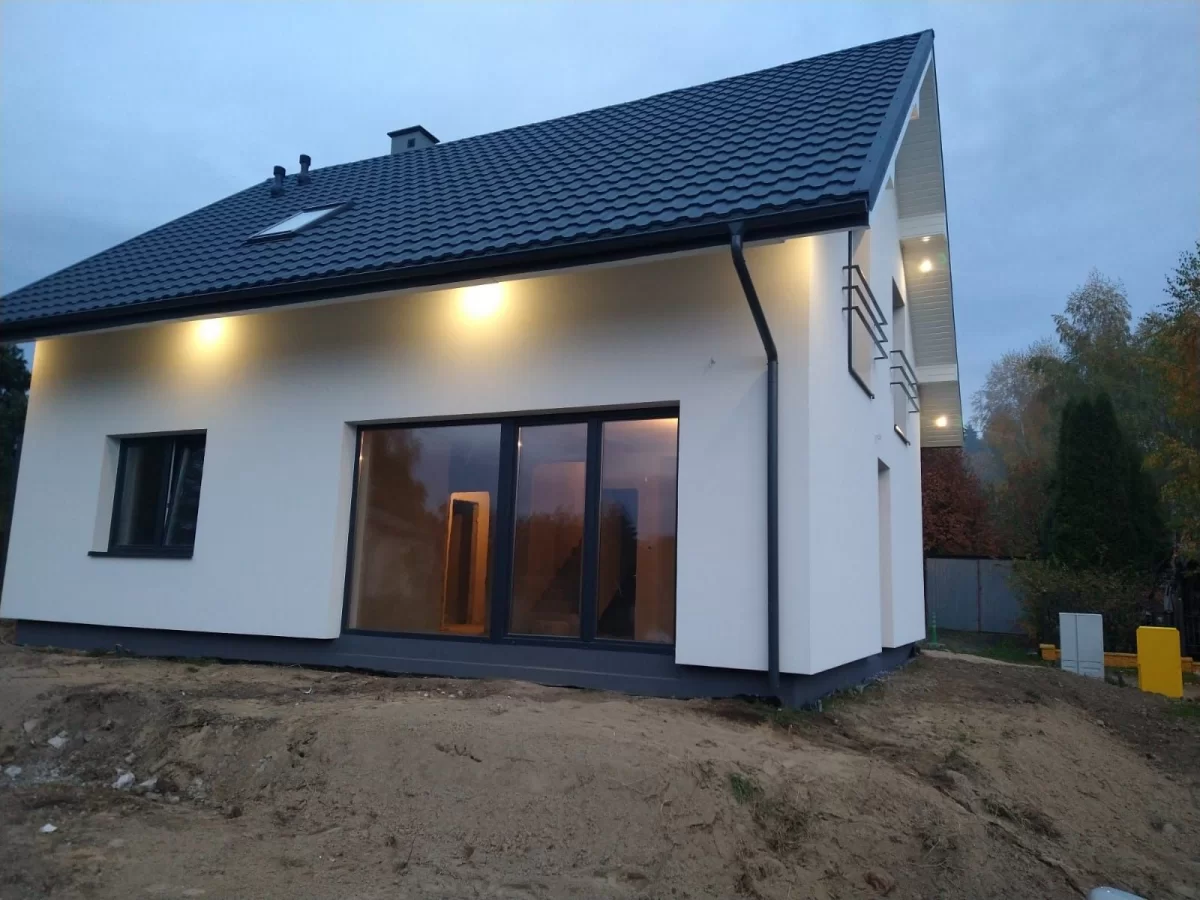 Nowoczesny dom działka 10a