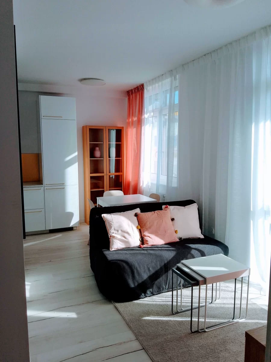 Mieszkanie do wynajęcia, dwupokojowe z balkonem, umeblowane