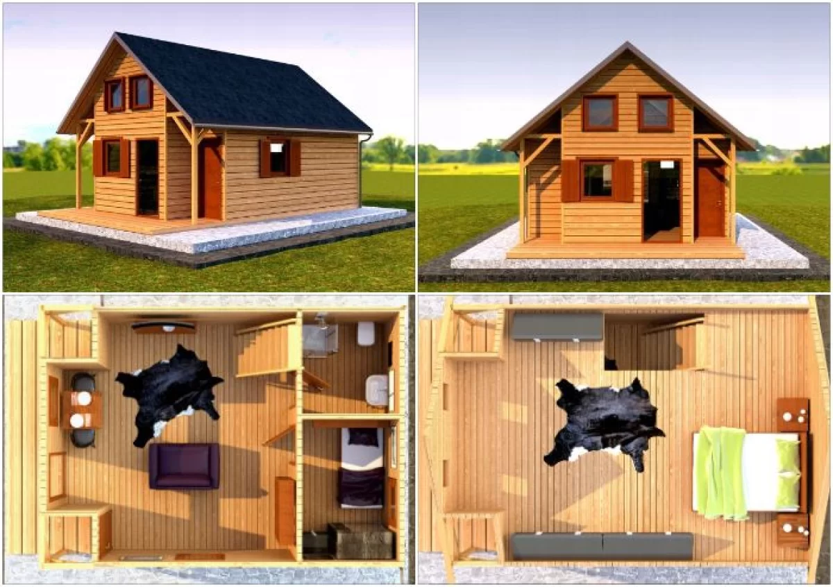 Domek ogrodowy Zylajek Domek 3 600 x 400 cm 41000 zł