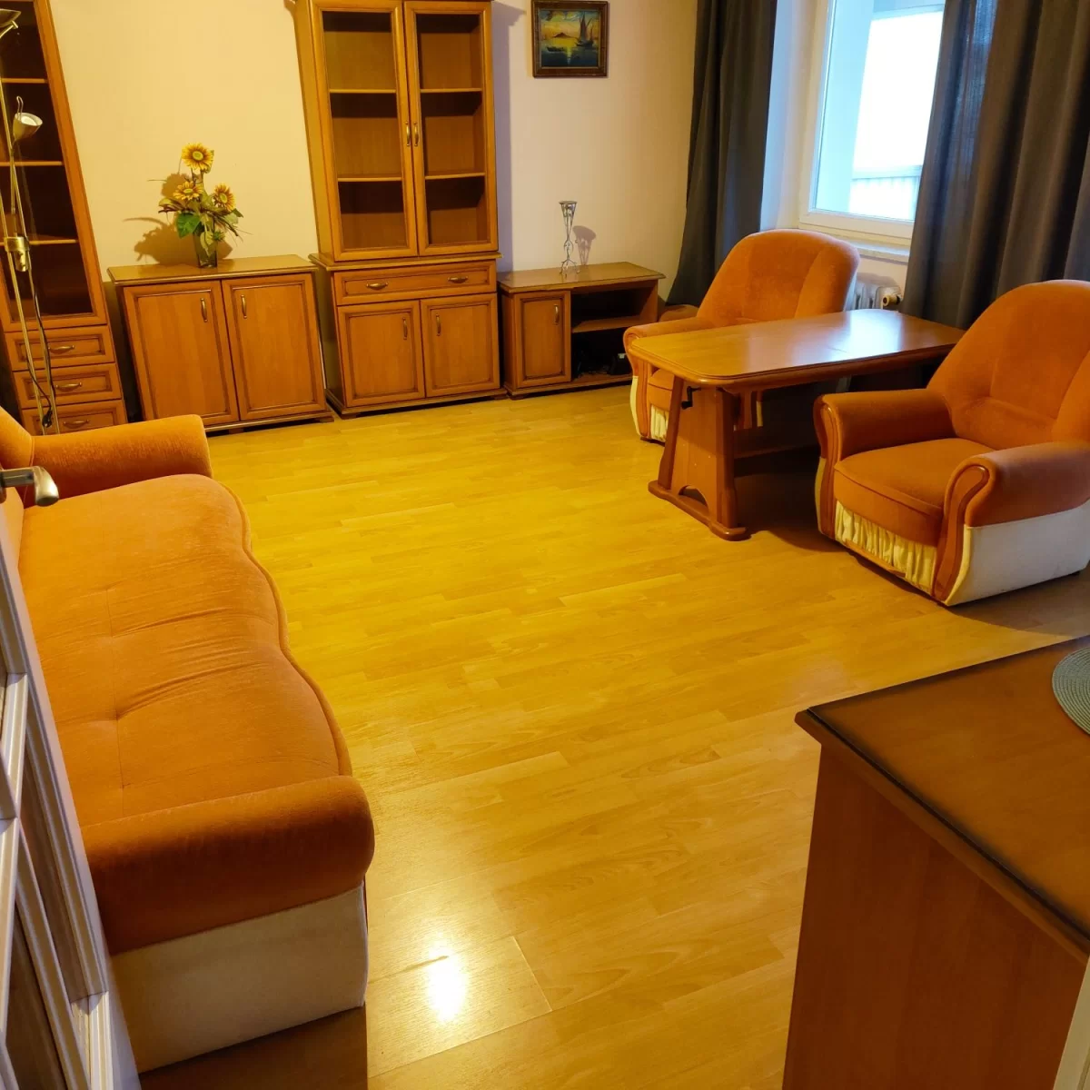 Wynajmę Mieszkanieu meblowane parter 3pokoje Augustów