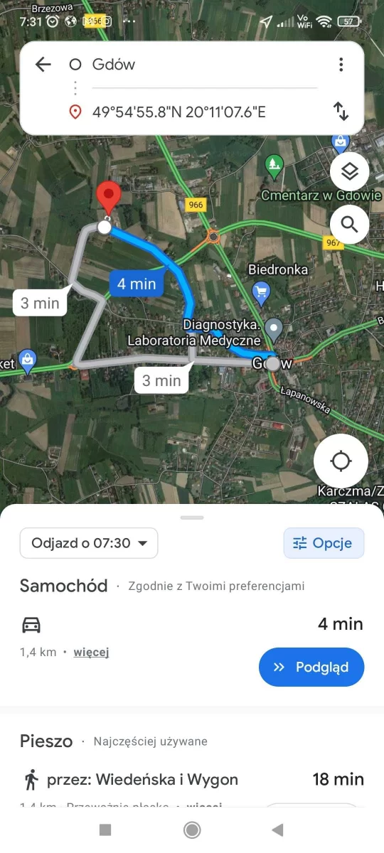 Sprzedam 3 działki budowlane, Gdów ul Wygon/k. Krakowa