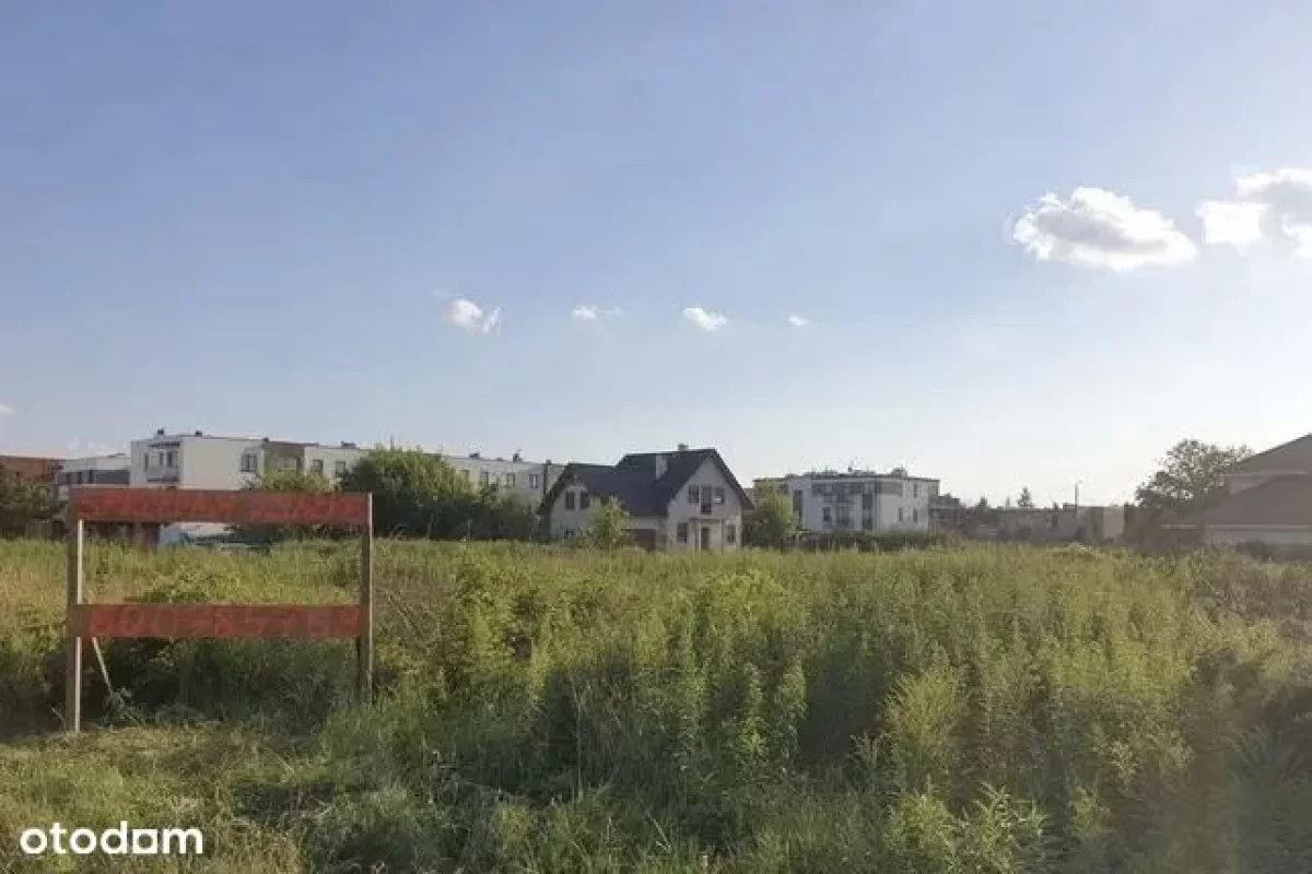 Sprzedam działkę 1 linia zabudowy przy dwupasmowej drodze Bydgoszcz
