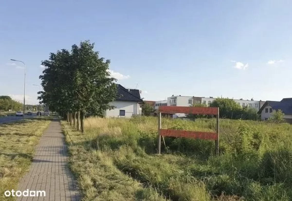 Sprzedam działkę 1 linia zabudowy przy dwupasmowej drodze Bydgoszcz