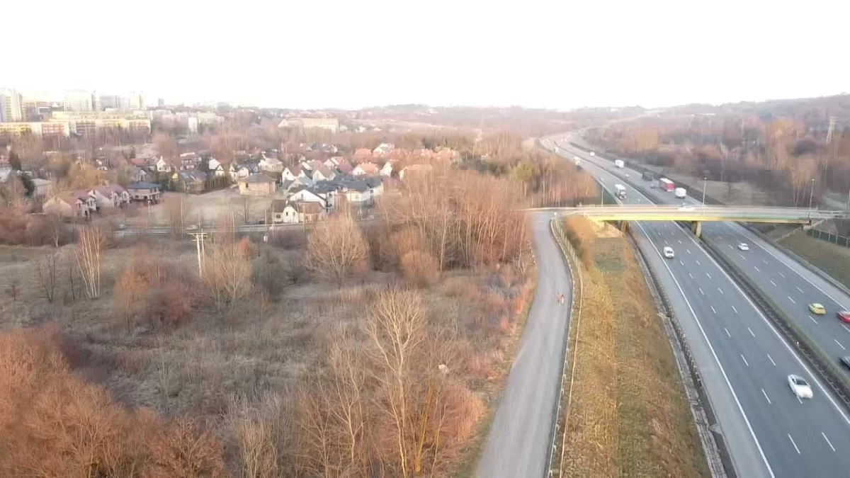 Sprzedam działkę Kraków - Podgórze Duchackie Działka 4800m2 w trakcie WZ