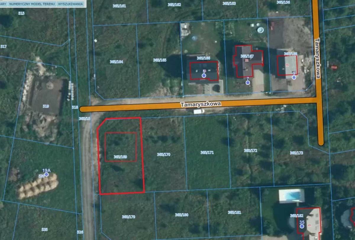 Sprzedam działkę budowlaną Szczecin 776m2 Os Pod Lipami