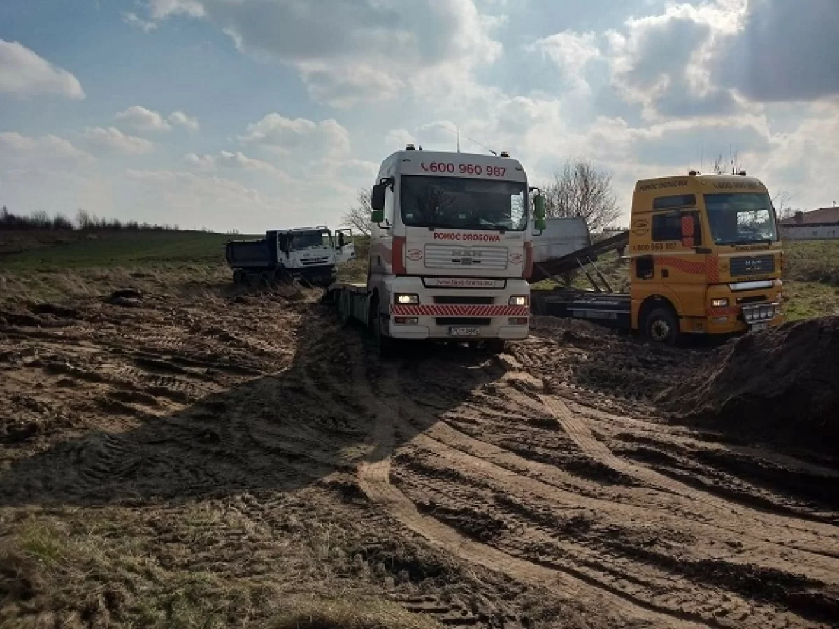Holowanie Ciągników Siodłowych Poznań