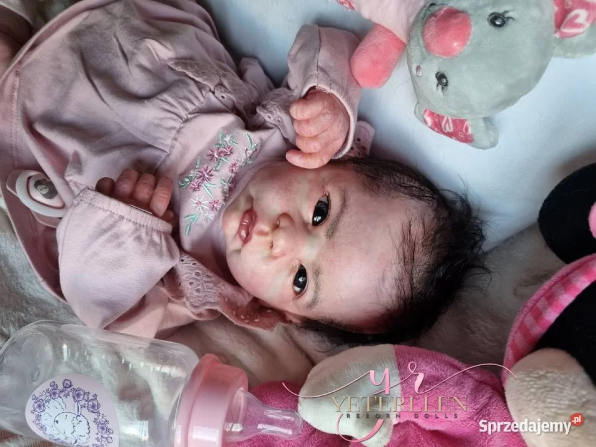 Realistyczna lalka Reborn, Chloe od Yeterllen-Aneta Biegun