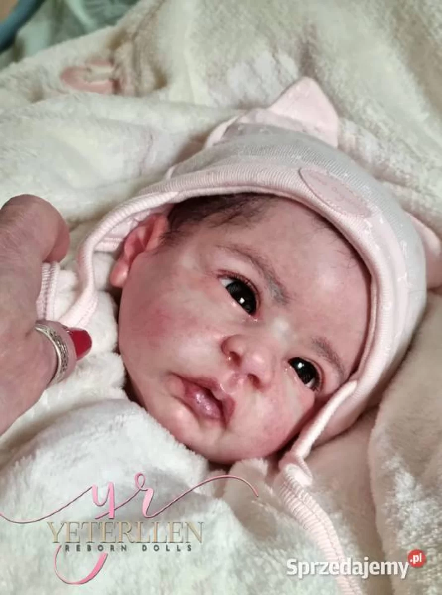 Realistyczna lalka Reborn, Chloe od Yeterllen-Aneta Biegun