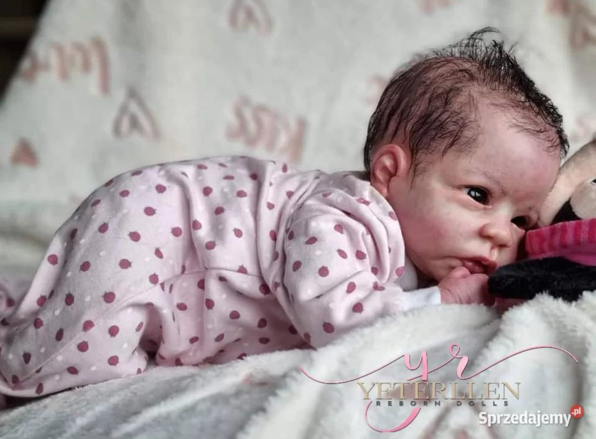 Realistyczna lalka Reborn, Chloe od Yeterllen-Aneta Biegun