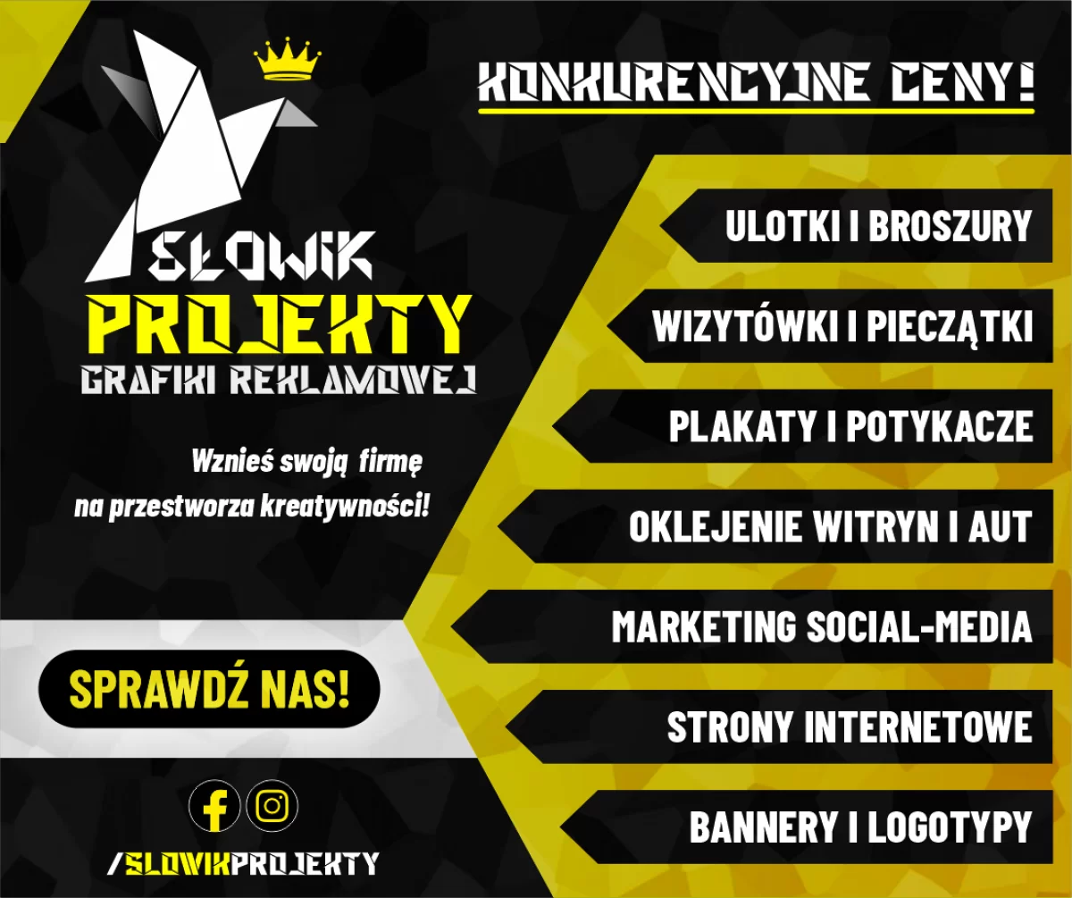 Grafiki reklamowe, wizytówki, ulotki, strony www