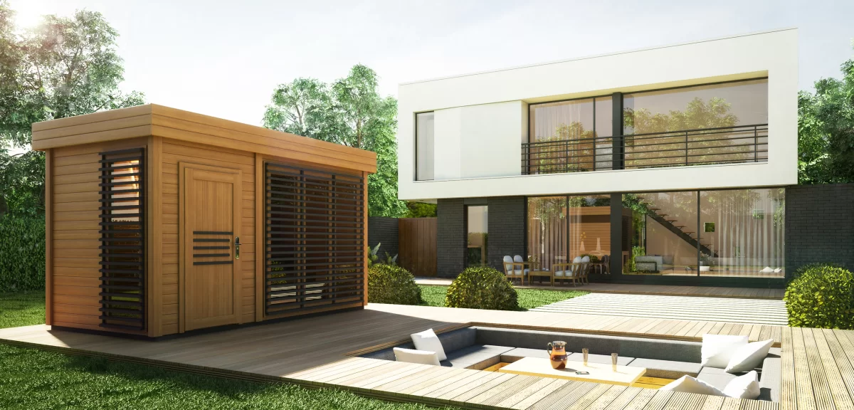 Sauna Euro Spas 400x200 cm Modern 4
