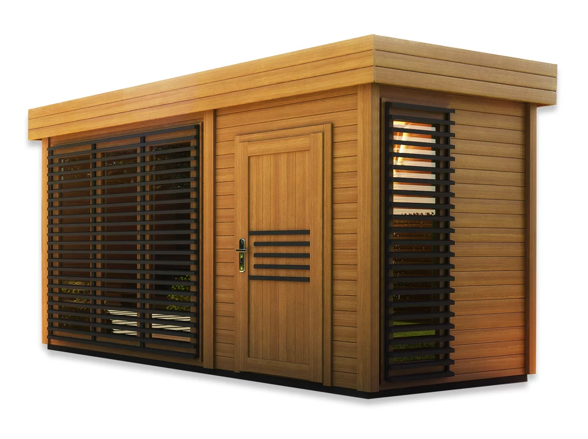 Sauna Euro Spas 400x200 cm Modern 4