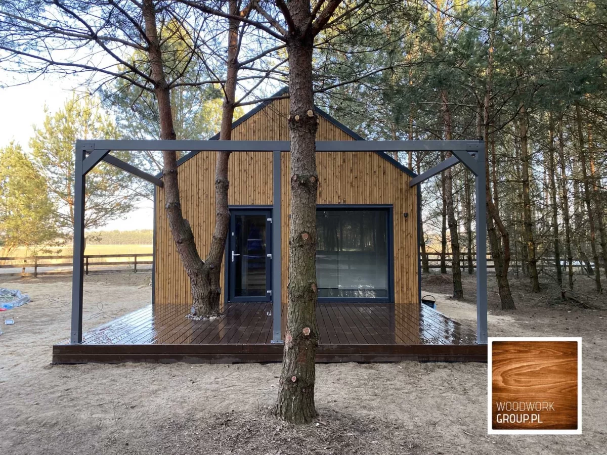 Dom całoroczny 35m2 pod Warszawą