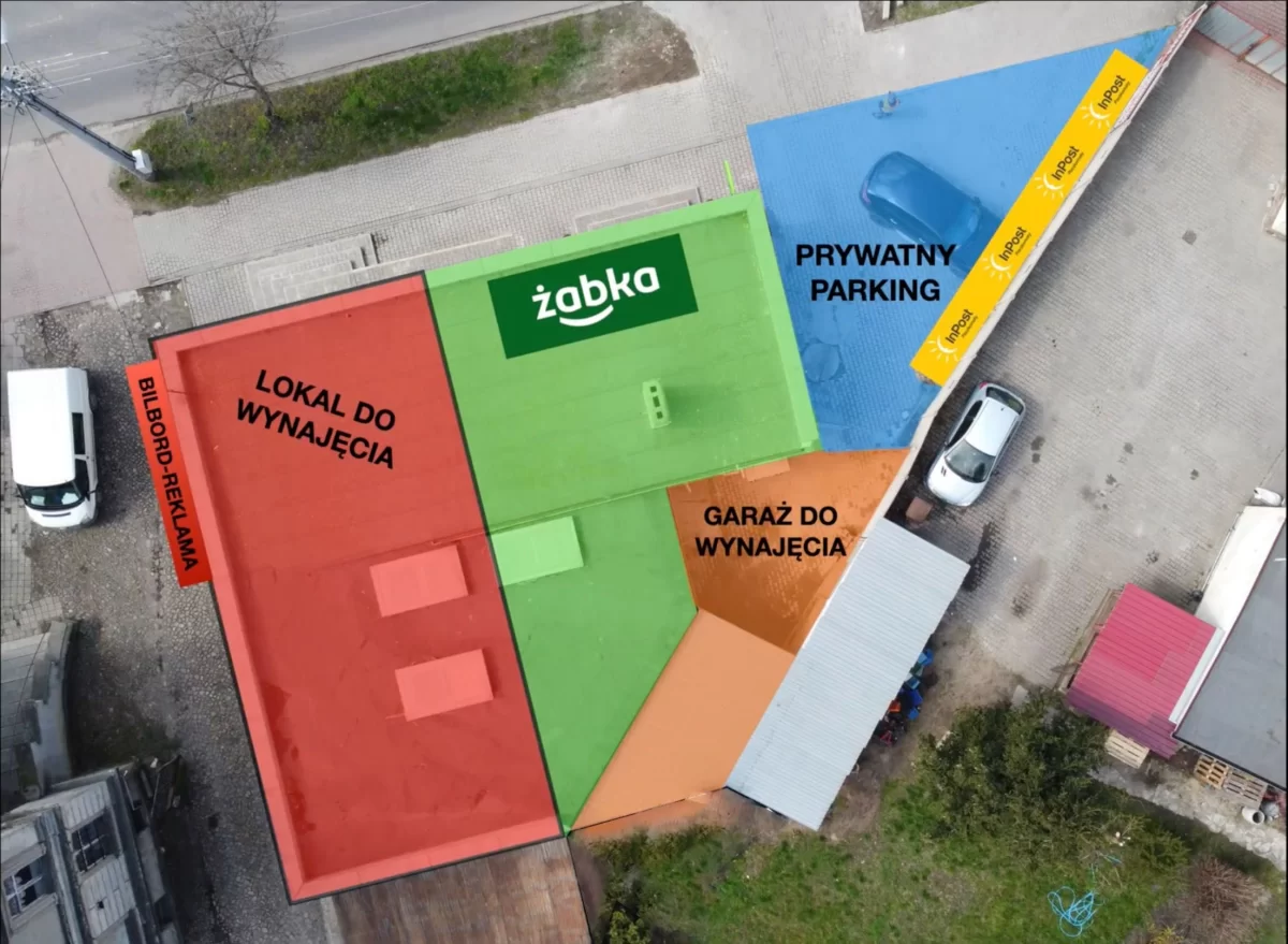 Lokal na wynajem Śmigiel przy głównej ulicy w kierunku centrum