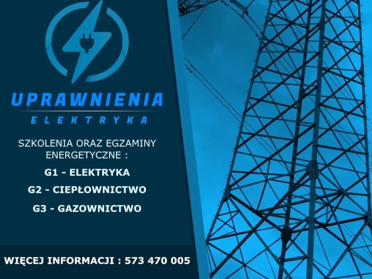 Uprawnienia SEP-owskie G1, G2, G3. Egzaminy Online.