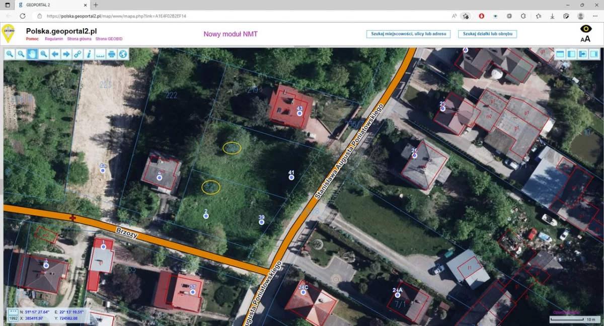 Działka budowlana Nałęczów o powierzchni 1080 m2
