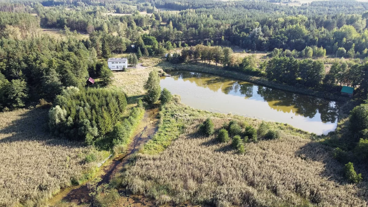 Sprzedam Mazury, dom nad jeziorem z dużą działką.