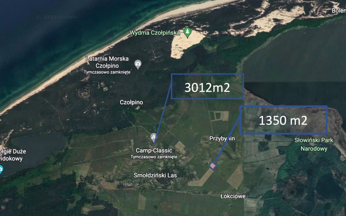Smołdziński Las - działki budowlane nad morzem