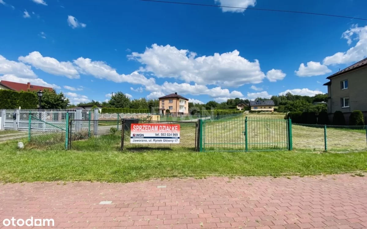 Sprzedam Działka budowlanea 1 607 m², Jaworzno