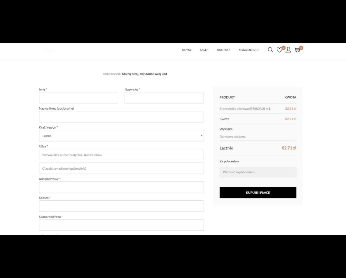 Sprzedam Sklep internetowy z biżuterią dropshipping GOTOWY BIZNES możliwość RAT