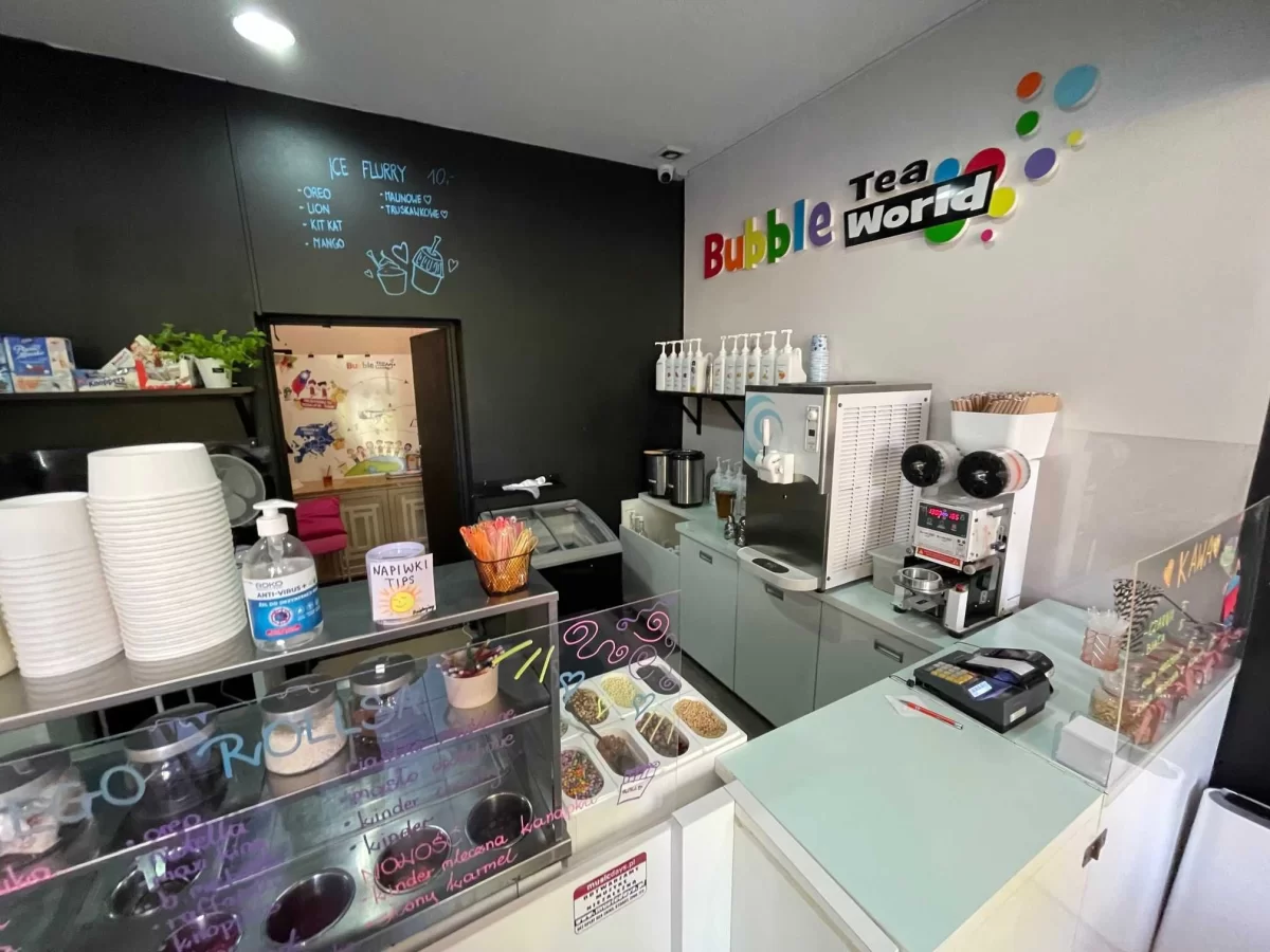 Sprzedam biznes kawiarnię Bubble Tea World Zielona Góra