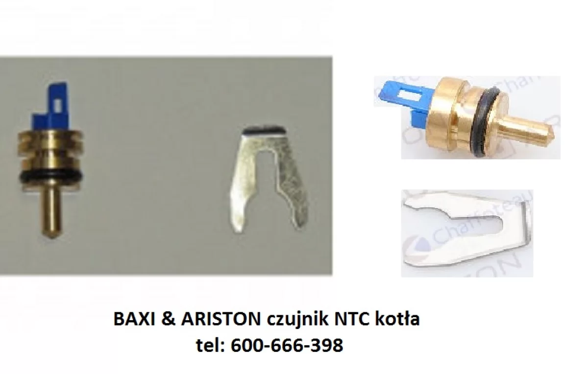 BAXI & ARISTON czujnik NTC kotła Sonda temperatury CWU kotła
