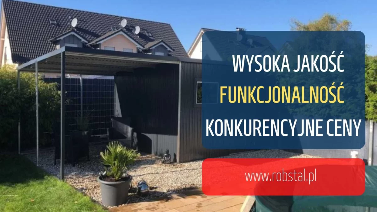 Garaż z wiatą 5,5x3 - montaż CAŁA POLSKA! #73