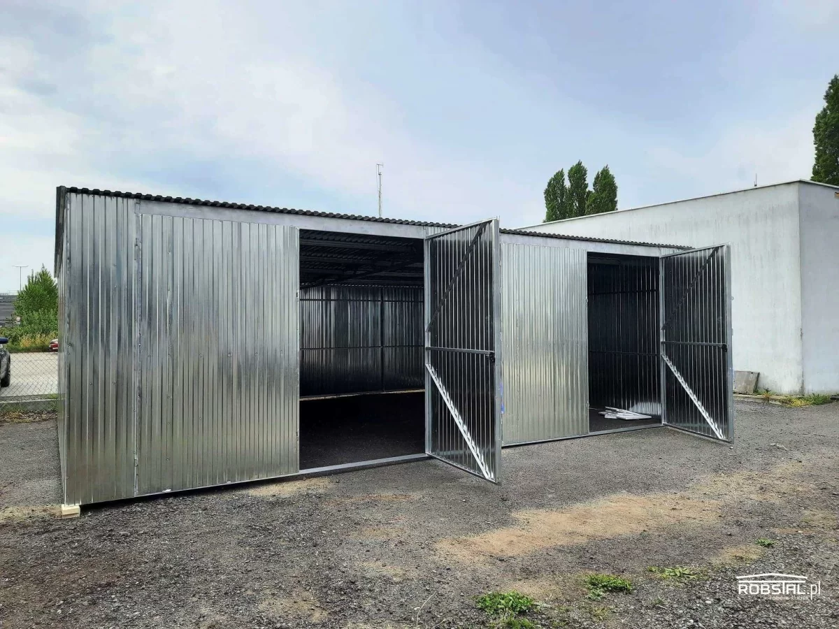 Garaż 8x6m - konstrukcja OCYNKOWANA! Montaż cała POLSKA!