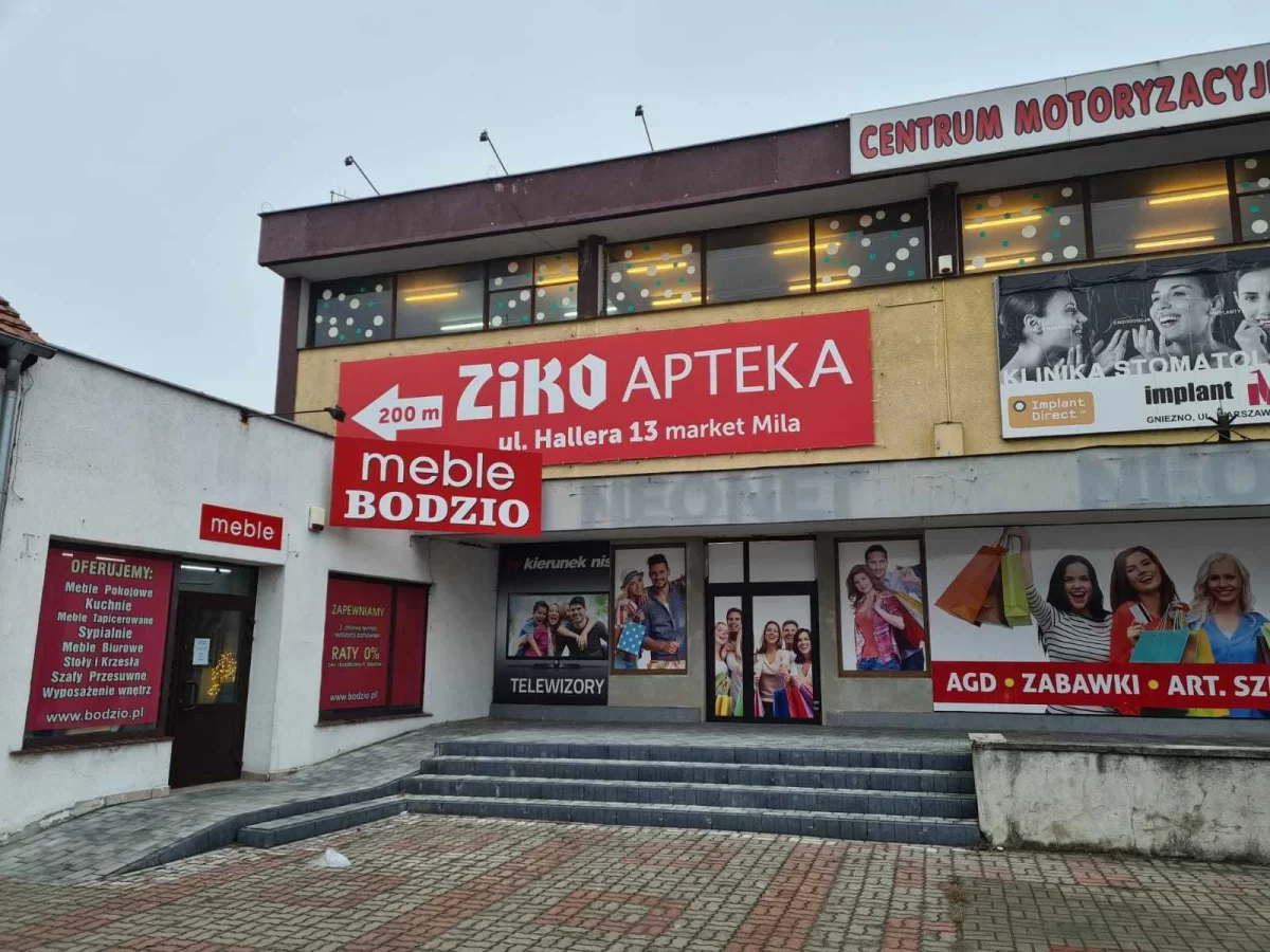 Wynajmę Lokal użytkowy Mogilno w centrum miasta