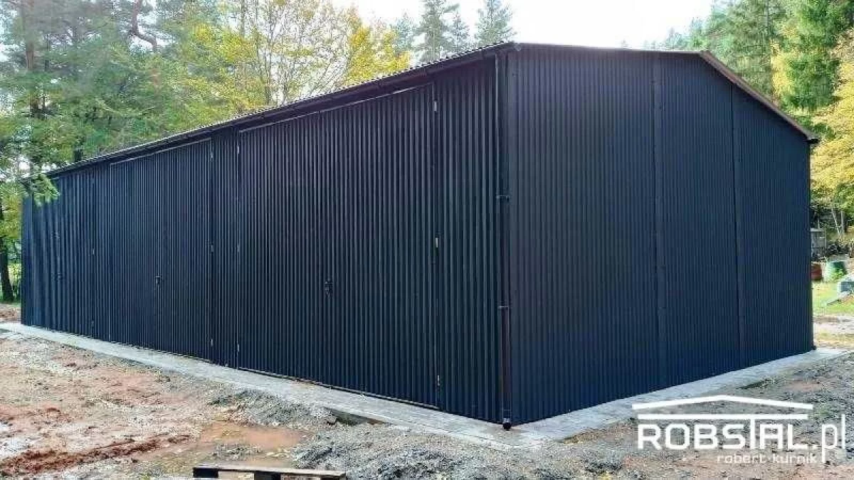 Hala 7x14 Konstrukcja PROFIL40x60-BTX7016 Grafit!